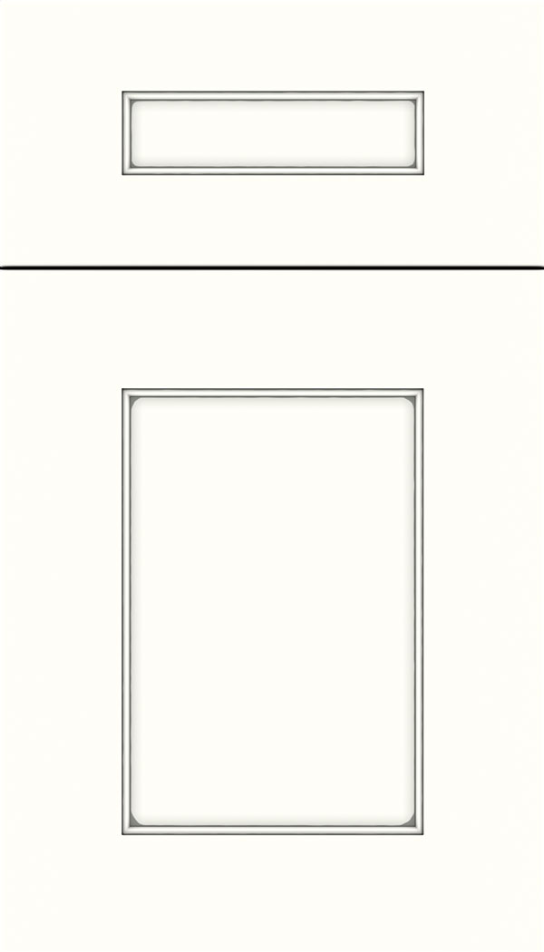 Cochrane 5pc MDF cabinet door in Alabster With Pewter glaze