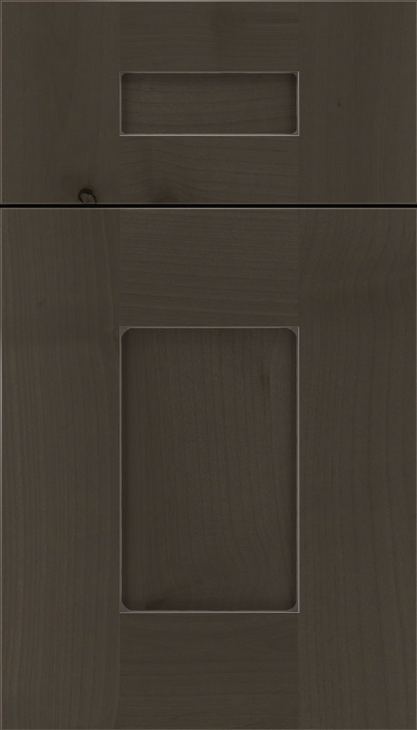 Newhaven 5pc Alder shaker cabinet door in Thunder with Pewter glaze