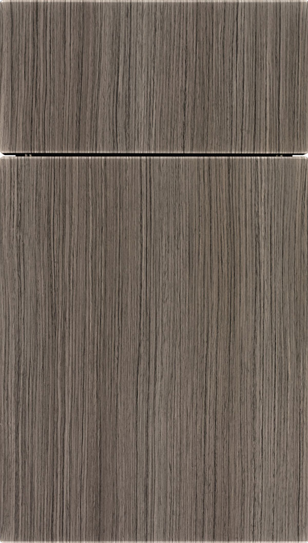 Soho Thermofoil cabinet door in Woodgrain Textured Shale